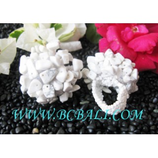 Handmade Sequines Beads Rings